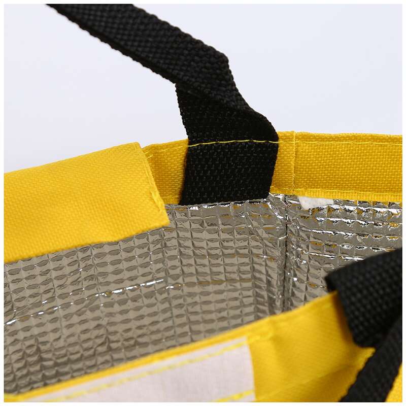 Aluminum foil thickened insulation bag Portable polyester cooling bag Wholesale