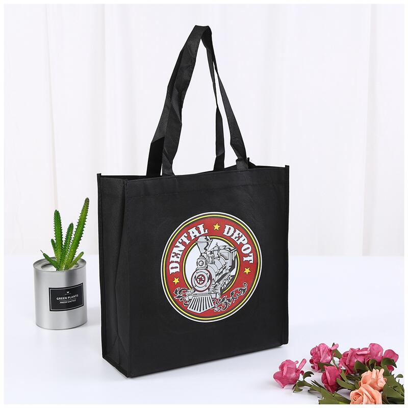 Promotional bags Black non woven tote bags Wholesale