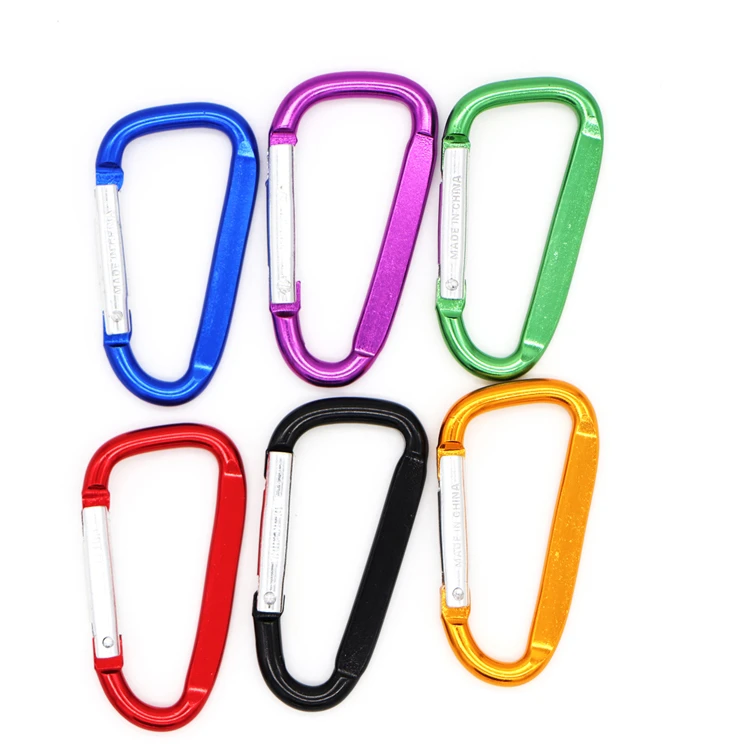 Customized aluminum alloy carabiners for outdoor brands