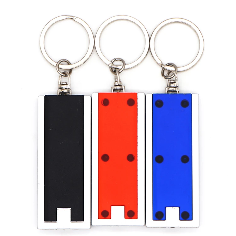 Hot Advertising Gift Customized Mini Tetris LED Keychain