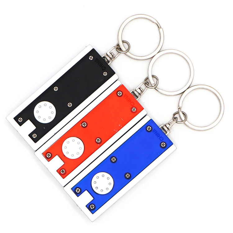 Custom mini tetris led keychain for advertising gift