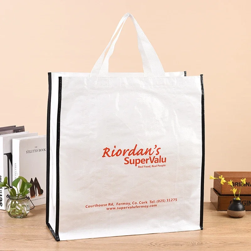 Marketing laminated non-woven polypropylene tote bag