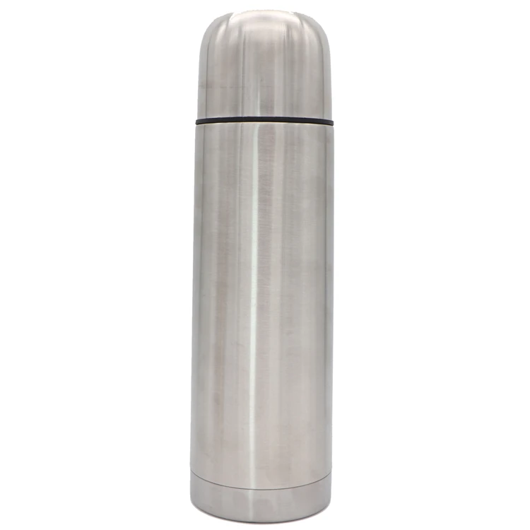 Vacuum stainless steel double-layer bullet bottle for personalized gifts