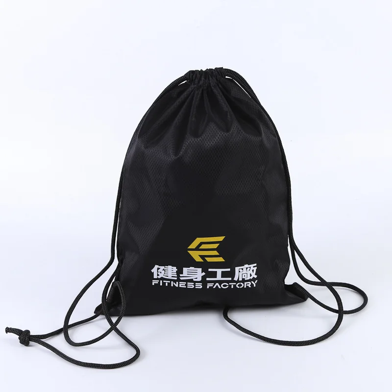 Custom promotional products with logo Non-woven drawstring bag for Gym