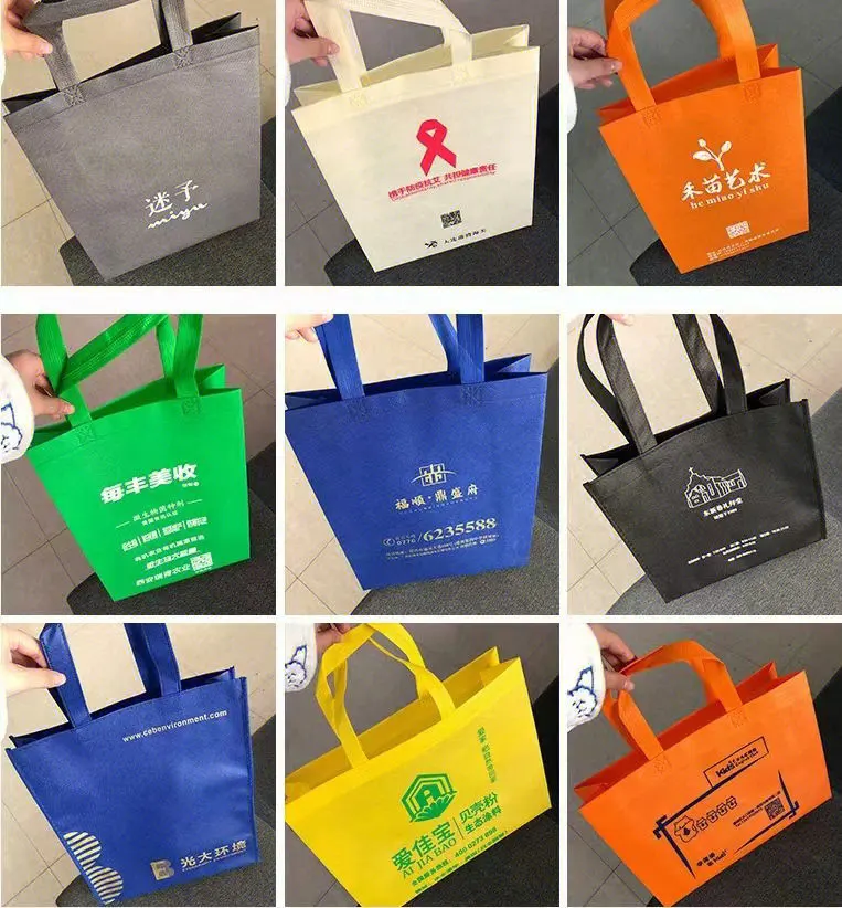 Custom non woven promotional bags