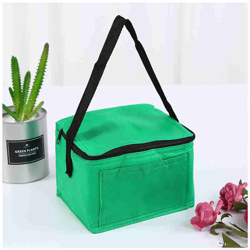 Non woven takeout cooler bag tote bag factory supply