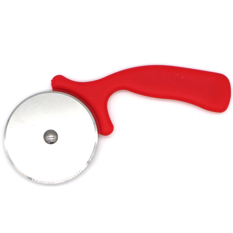 Plastic Handle Metal Pizza Cutter Hob Baking Tool for Food and Kitchenware Brand