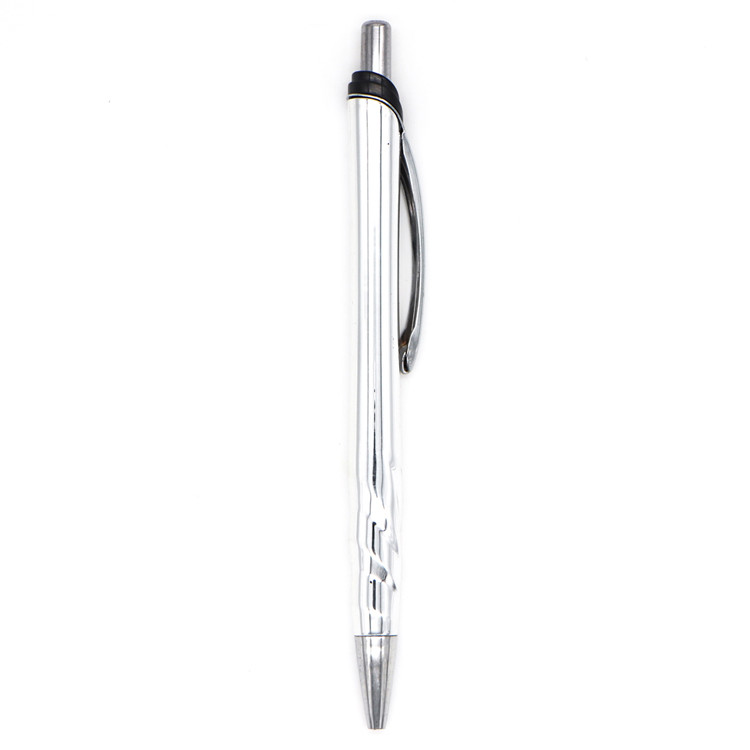 Wholesale Black/ white press metal ballpoint pen Supplier