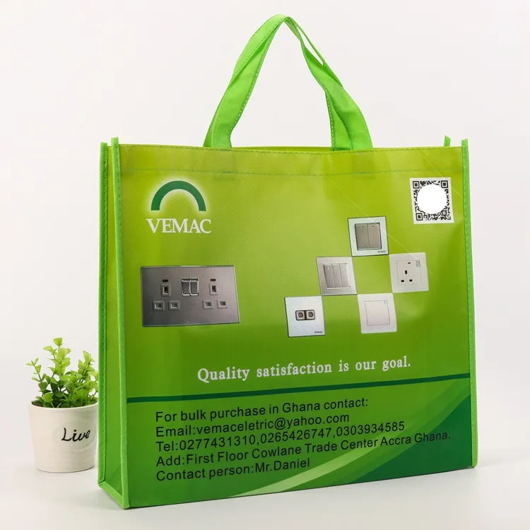 Laminated non-woven bag for switch and socket