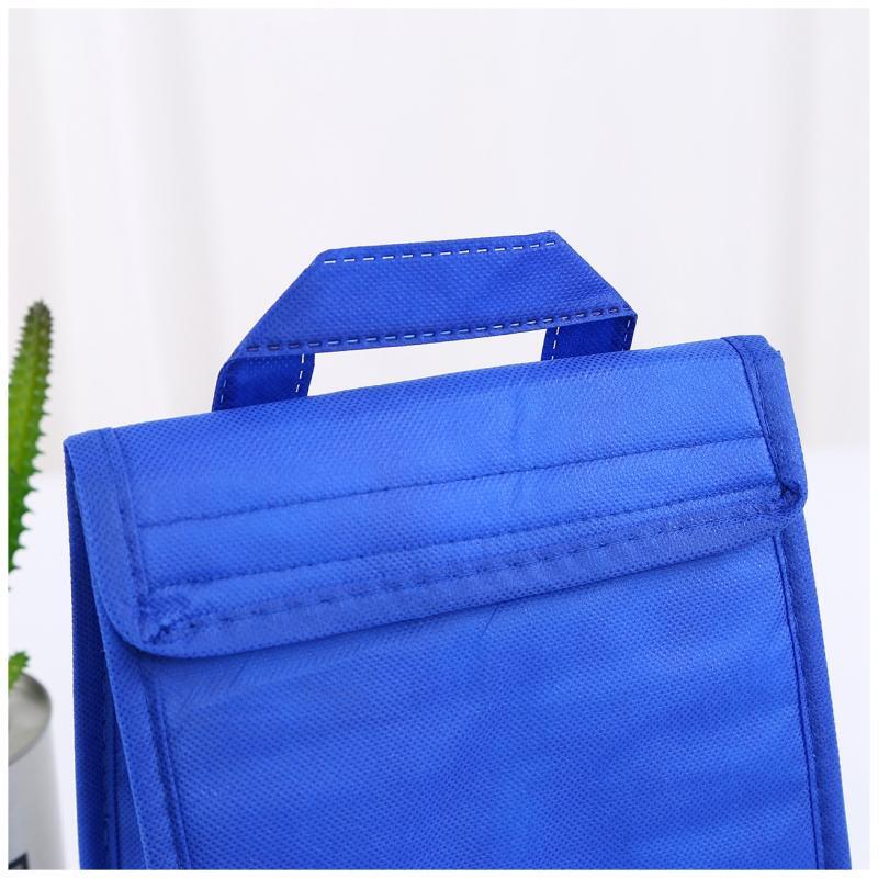 Reusable Non-woven Insulated Lunch Box with Aluminum Foil