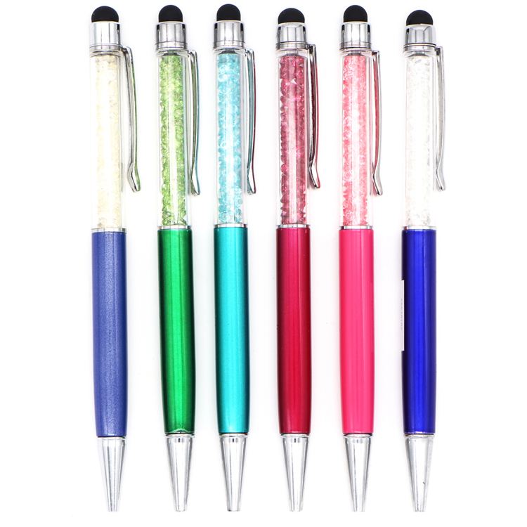 Crystal Diamond Stylus Pen Screen Touch Ballpoint Pen