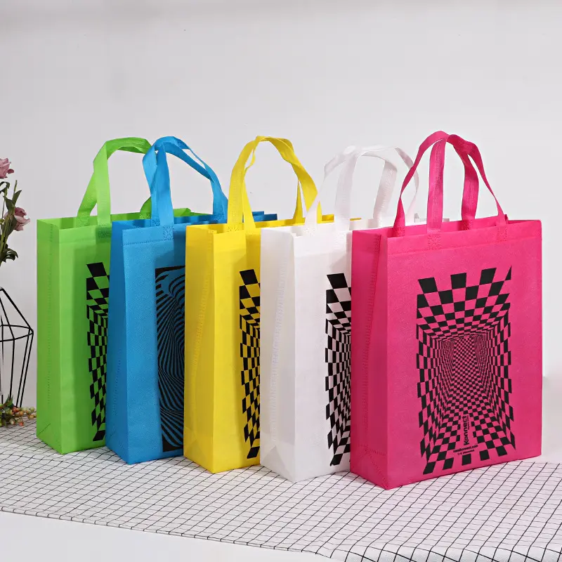 Wholesale non woven shopping bag design