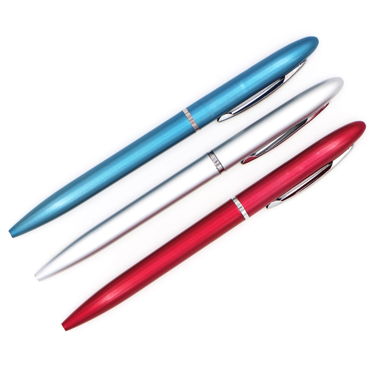 Aluminum Twist Action Ballpoint Pen for advertising
